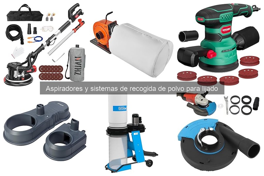 Alternativas efectivas a aspiradores para lijado