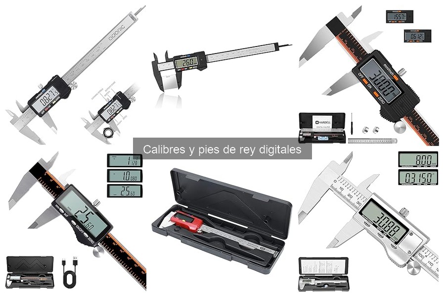Aplicaciones de calibres digitales en la industria
