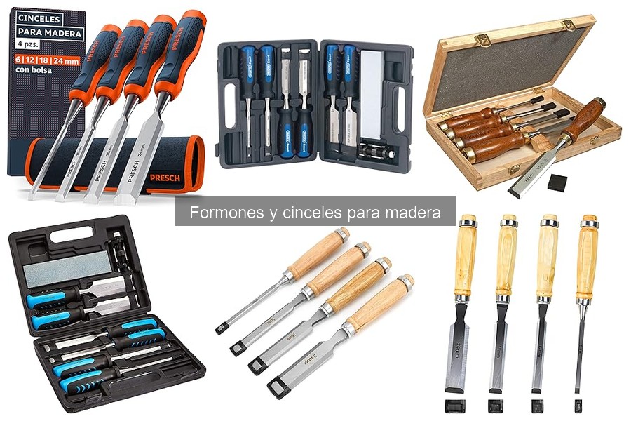 Beneficios de usar cinceles de calidad en carpintería