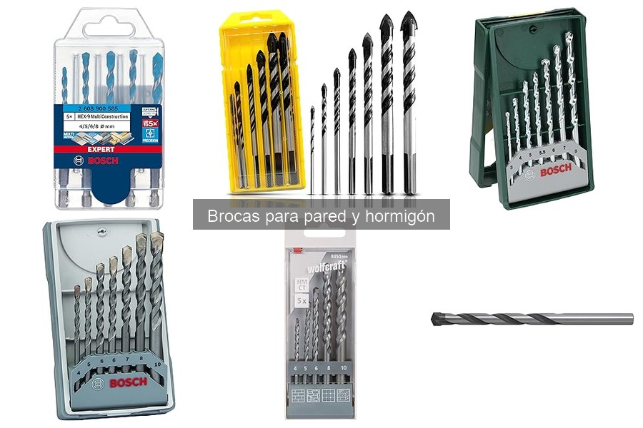 Brocas ideales para taladros percutores: ¿cuáles elegir?
