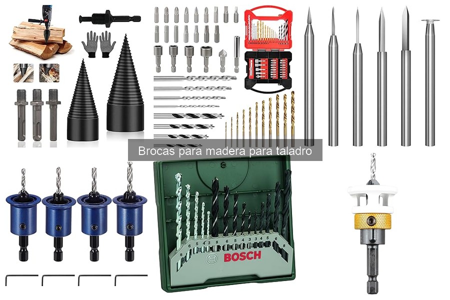 Brocas para Madera: Características y Aplicaciones