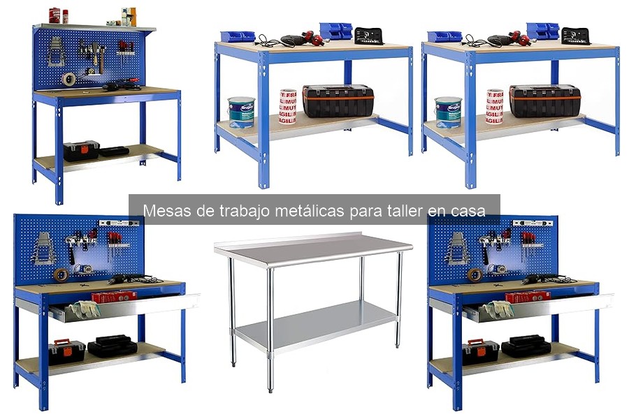 Características a evitar en mesas de trabajo metálicas