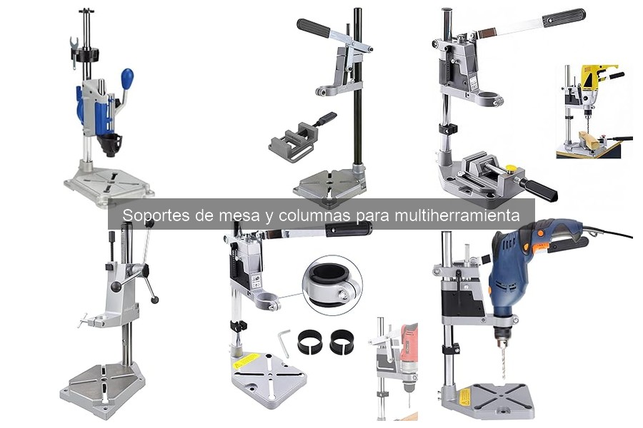 Características clave de un buen soporte de mesa para taladro