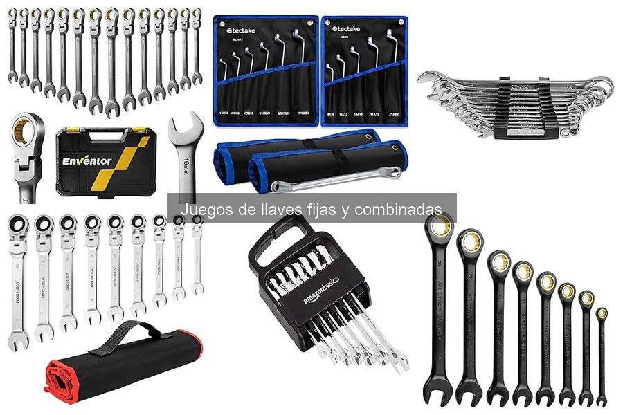 Cómo almacenar juegos de llaves fijas y combinadas