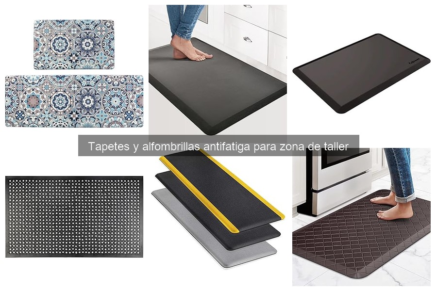 Cómo cuidar y limpiar tapetes antifatiga en tu taller
