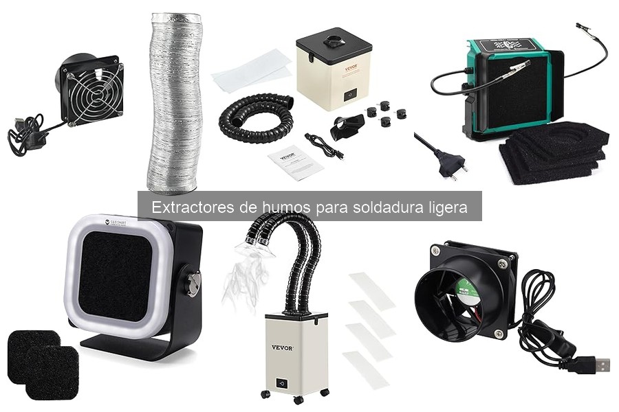Cómo elegir el extractor de humos para soldadura ligera