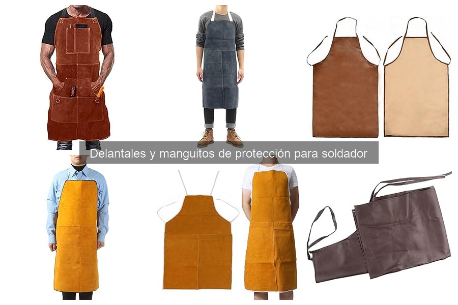 Cómo elegir el mejor delantal o manguito de soldador