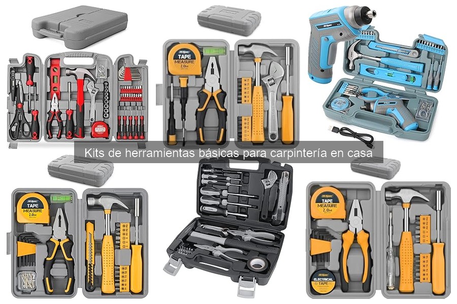 Cómo elegir el mejor kit de herramientas para carpintería