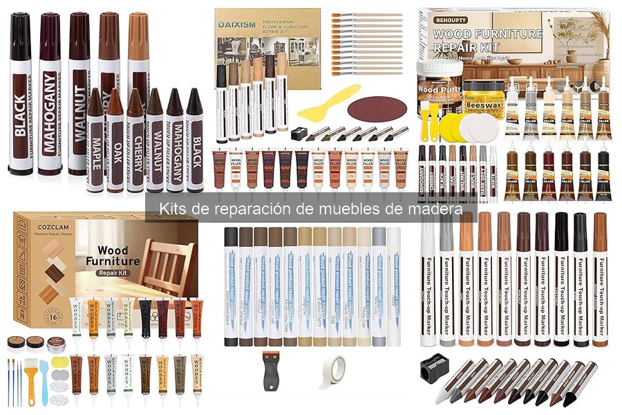Cómo elegir el mejor kit de reparación de muebles de madera