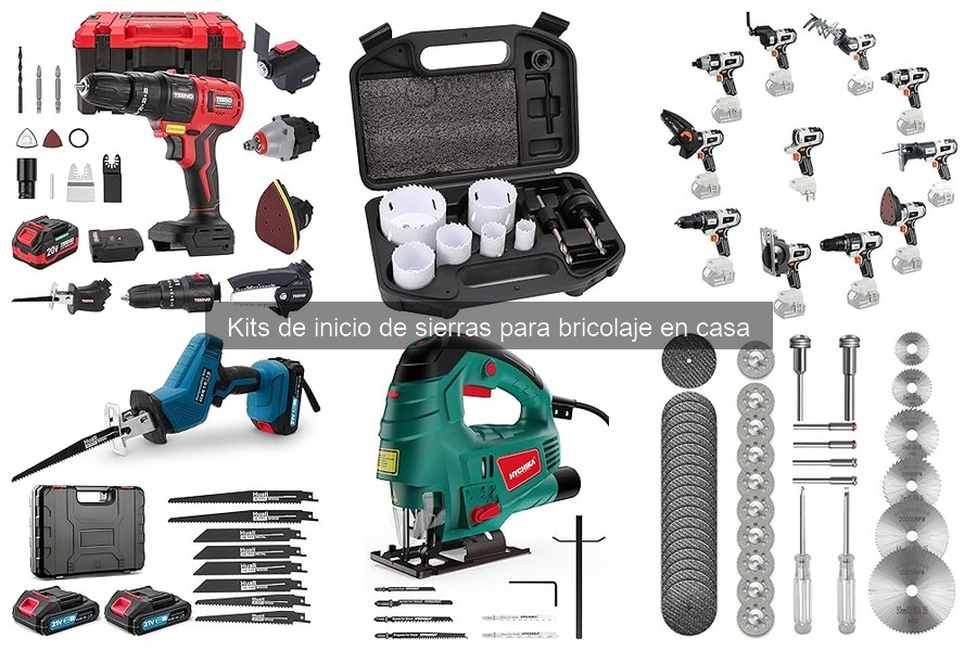 Cómo elegir el mejor kit de sierras para bricolaje en casa