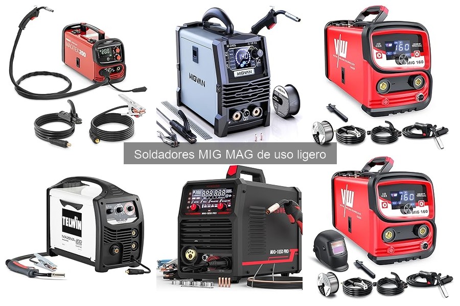 Cómo elegir el mejor soldador MIG MAG ligero para bricolaje