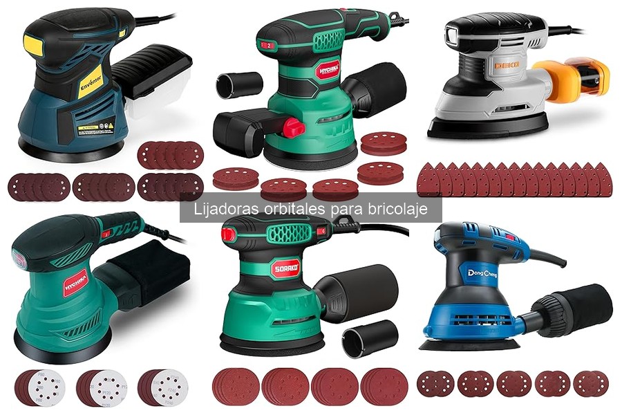 Cómo elegir el papel de lija para lijadoras orbitales