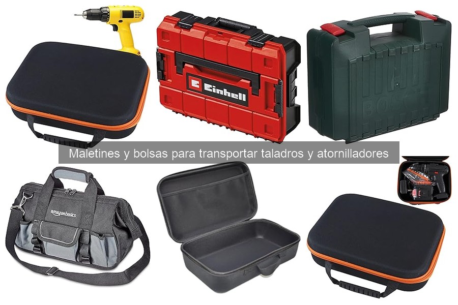 ¿Cómo elegir el tamaño ideal de un maletín para taladros?