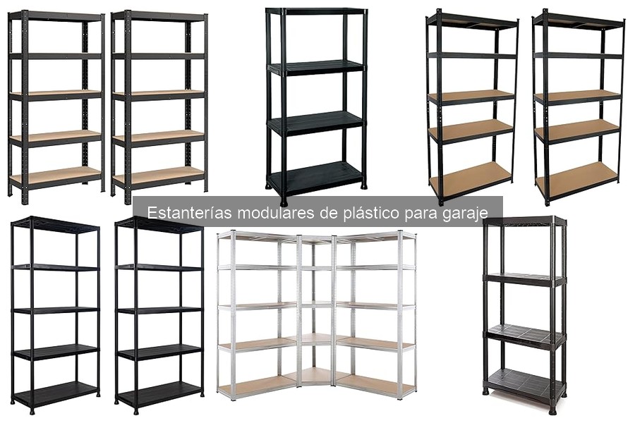 Cómo Elegir Estanterías Modulares de Plástico para Garaje