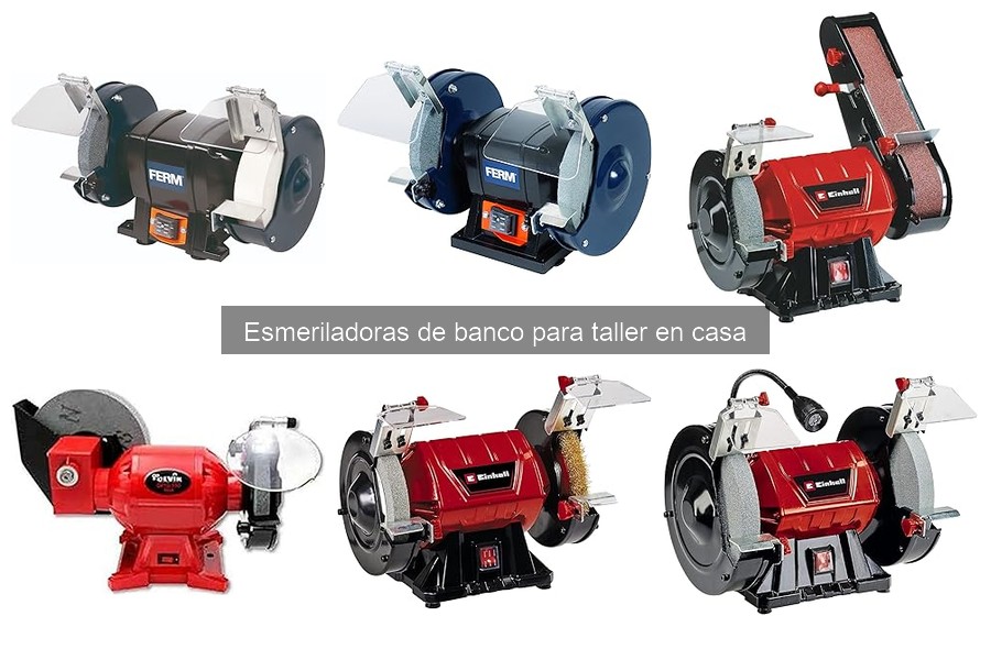 Cómo elegir la esmeriladora de banco adecuada para tu taller
