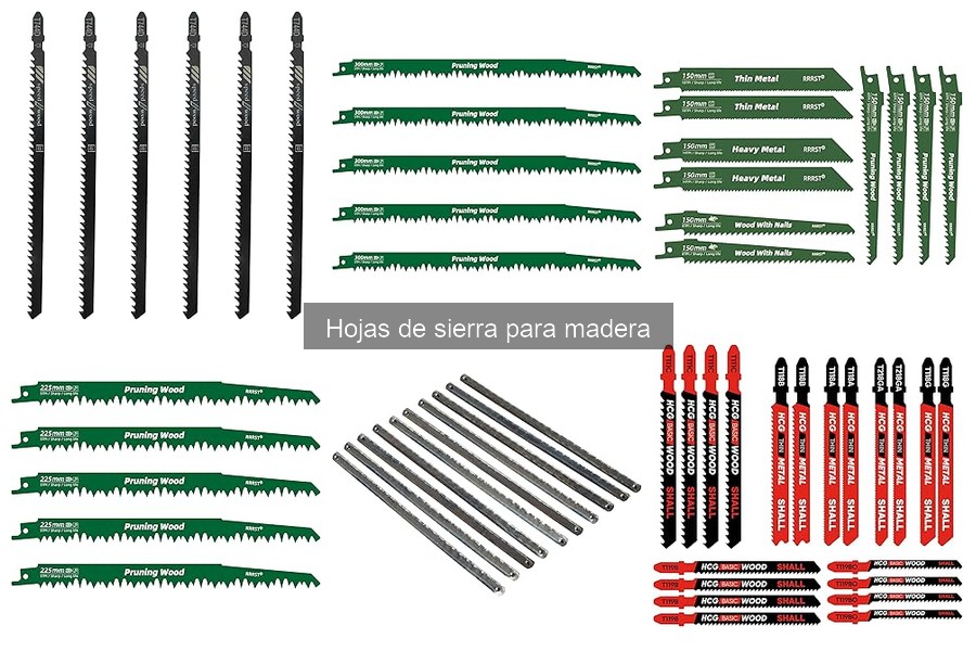 Cómo elegir la hoja de sierra adecuada para madera