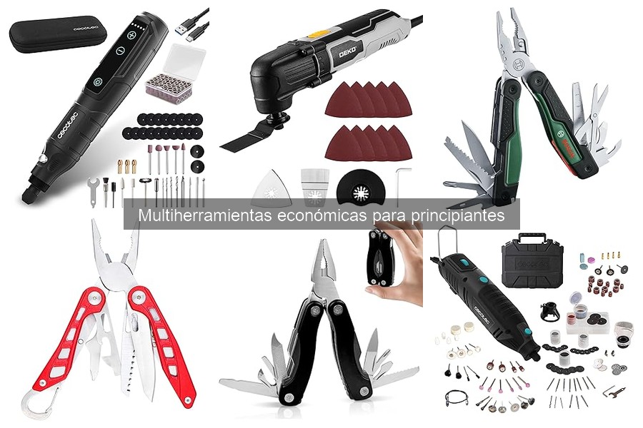 Cómo elegir la mejor multiherramienta económica para principiantes