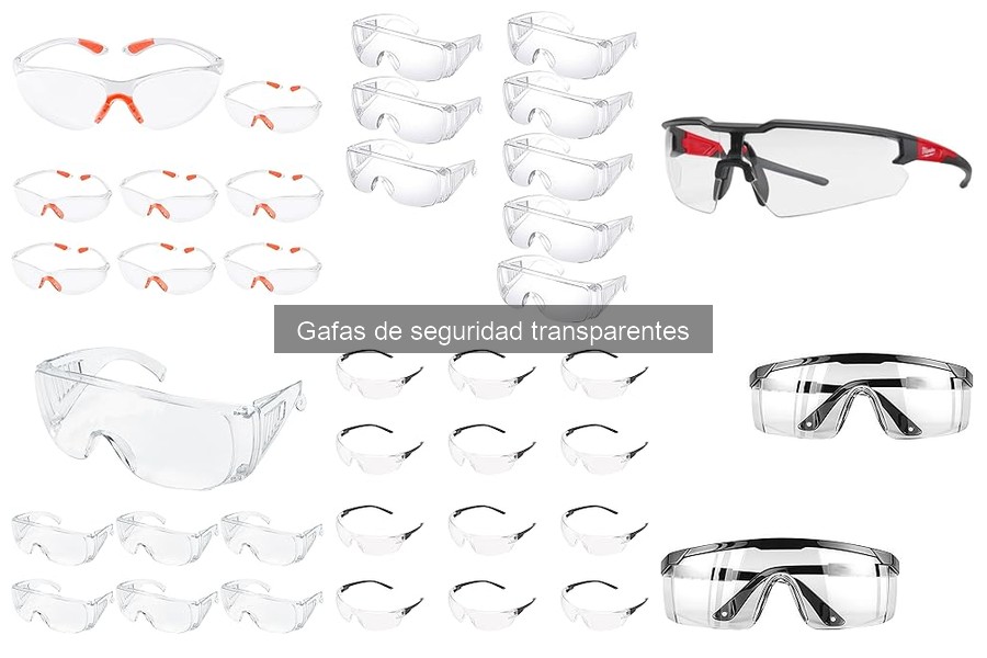 Cómo elegir las mejores gafas de seguridad transparentes