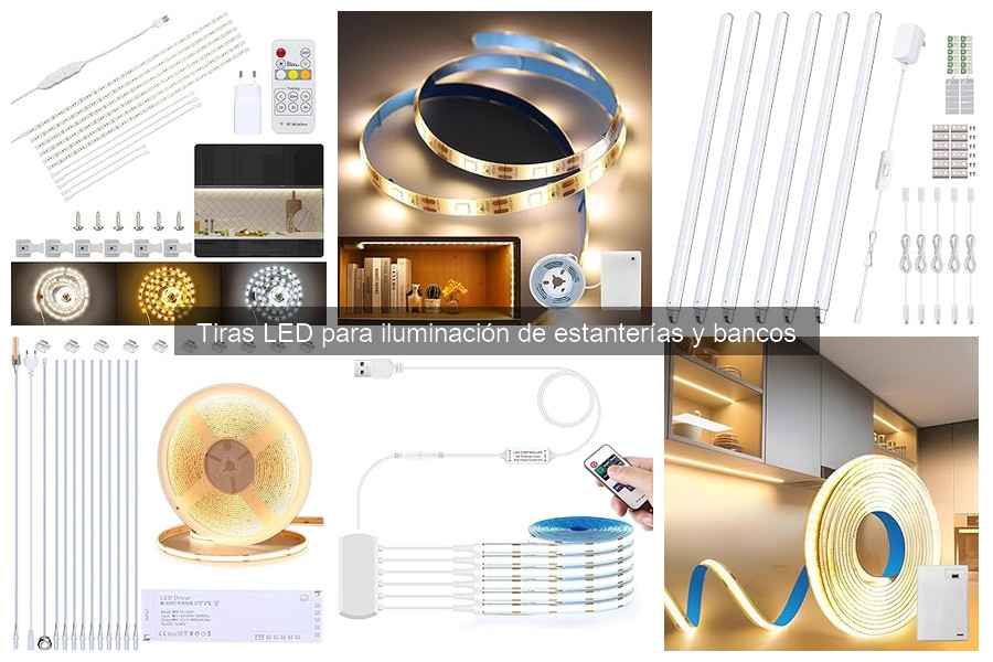 Cómo Instalar Tiras LED en Estanterías: Guía Práctica