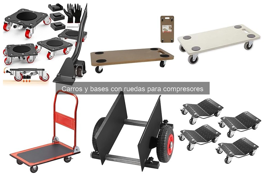 Cómo Instalar un Carro con Ruedas para Compresores Fácilmente