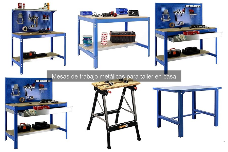Cómo instalar una mesa de trabajo metálica en casa