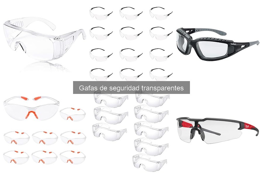 Cómo limpiar y mantener gafas de seguridad transparentes