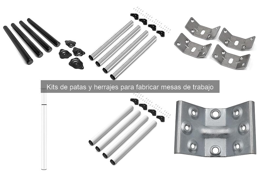 Cómo mantener kits de patas y herrajes para mesas de trabajo
