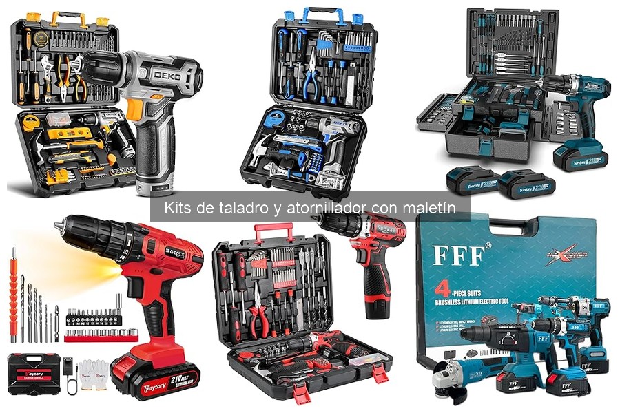 Cómo mantener tu kit de taladro y atornillador correctamente