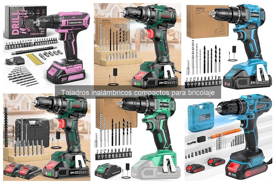 Cómo mantener tu taladro inalámbrico compacto para bricolaje