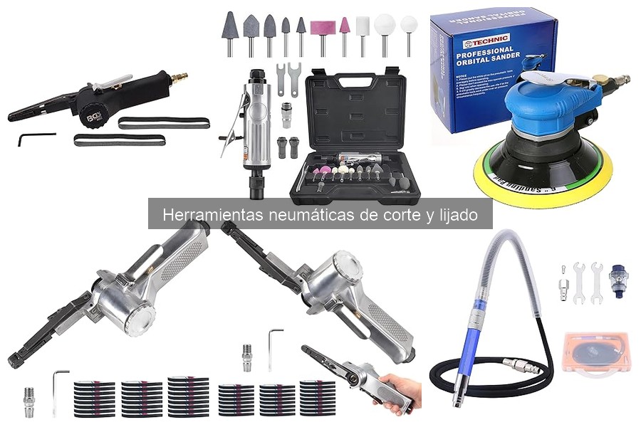 Cómo mantener tus herramientas neumáticas de corte y lijado