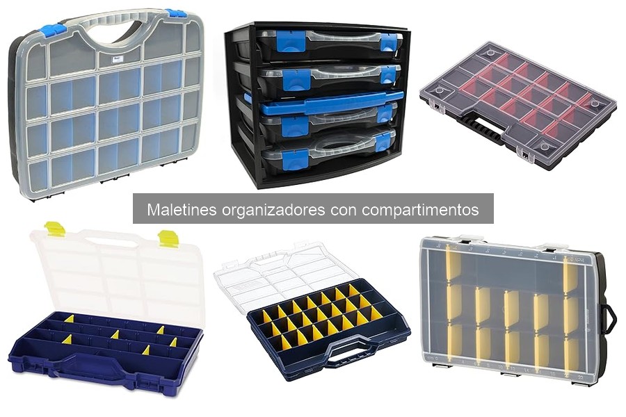 Cómo mantener un maletín organizador con compartimentos