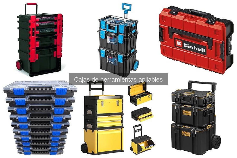 Cómo Organizar Herramientas en Cajas Apilables