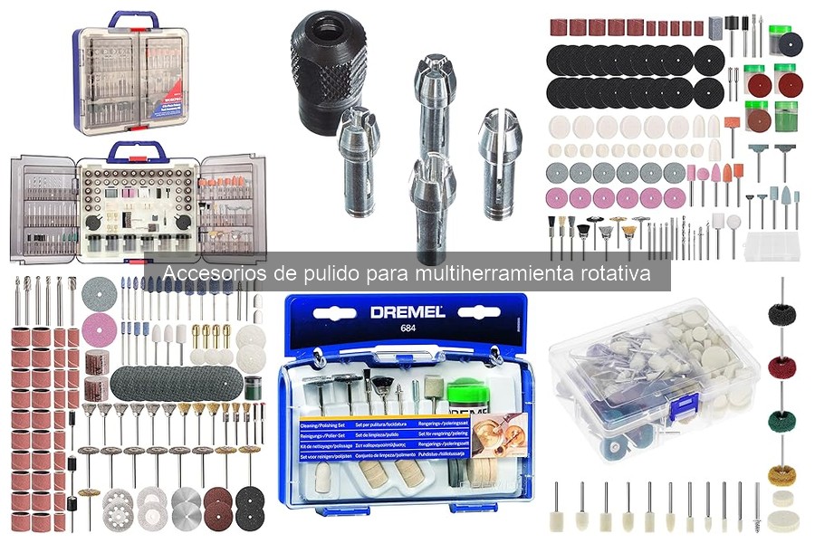 Cómo usar accesorios de pulido para multiherramienta rotativa