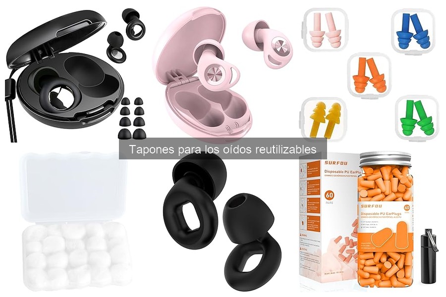 Cómo usar correctamente tapones para oídos reutilizables