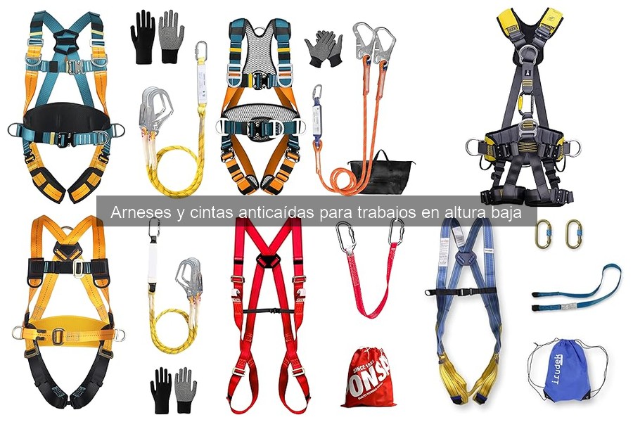 Cómo usar correctamente un arnés y cinta anticaídas