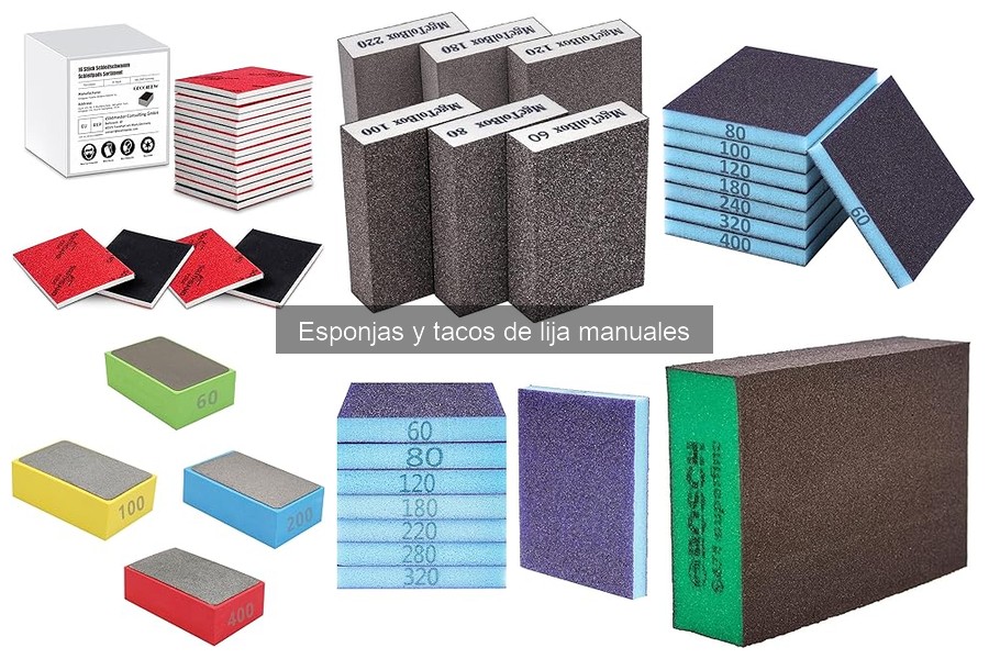 Cómo usar esponjas de lija manual para obtener mejores resultados