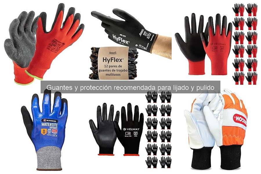 Cómo usar guantes para lijado correctamente en casa
