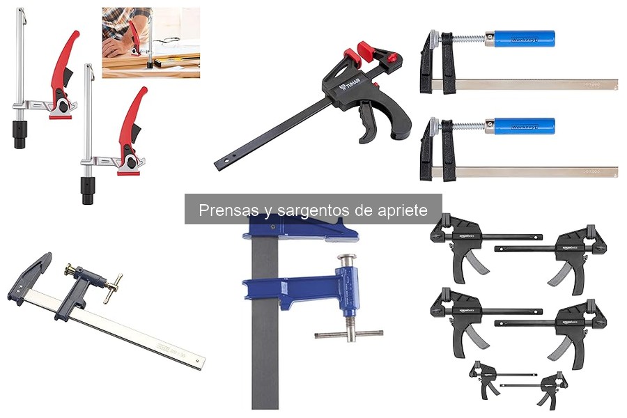 Cómo usar prensas y sargentos de apriete de forma segura