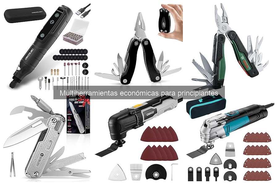 Cómo usar una multiherramienta económica de forma efectiva
