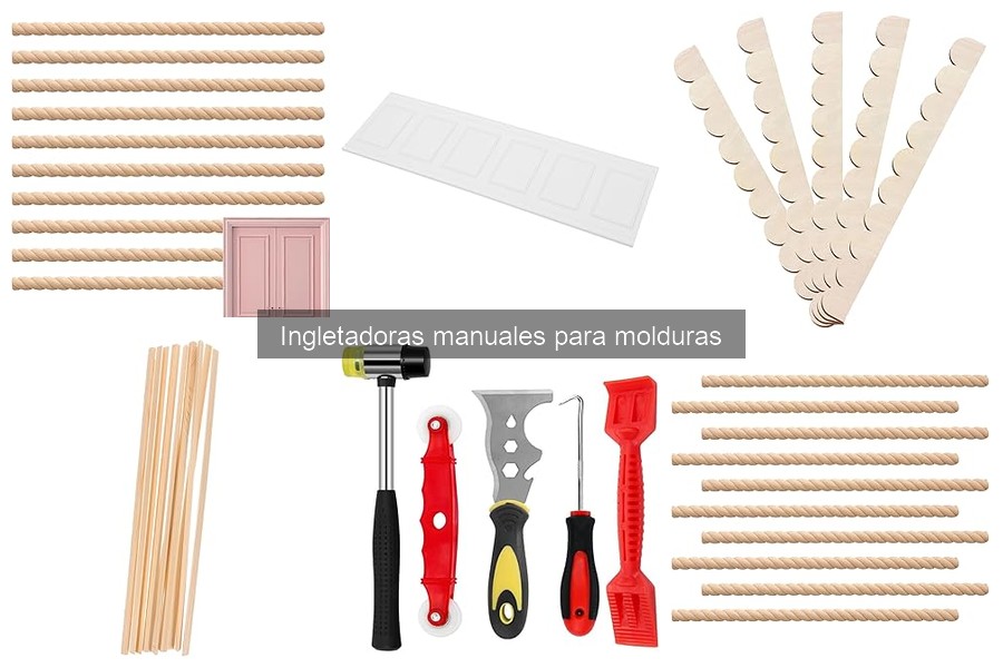 Cómo utilizar una ingletadora manual para molduras