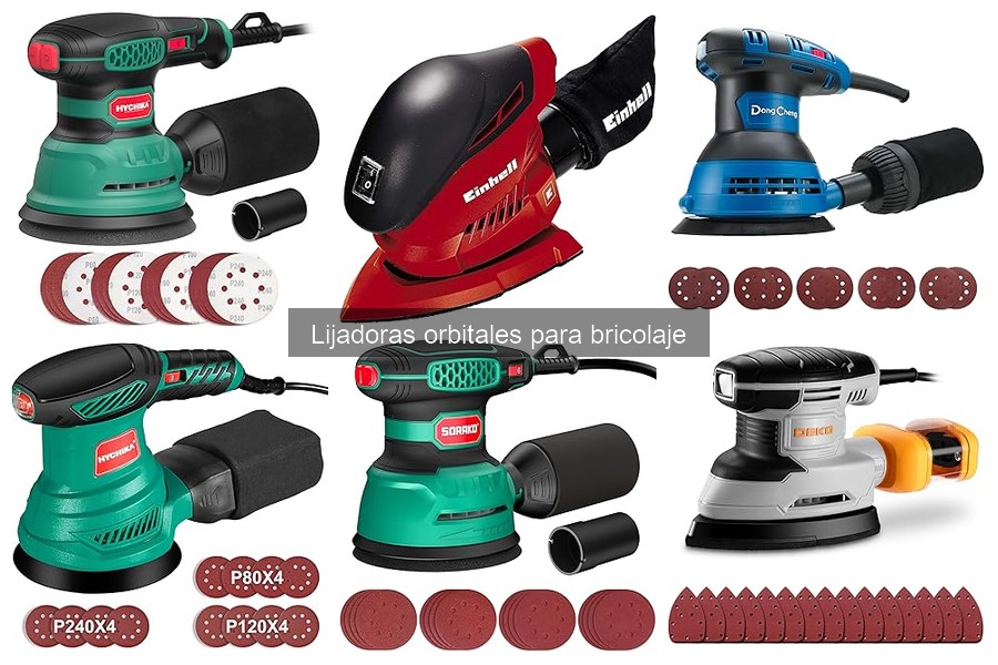 Cómo utilizar una lijadora orbital: Guía práctica para bricolaje