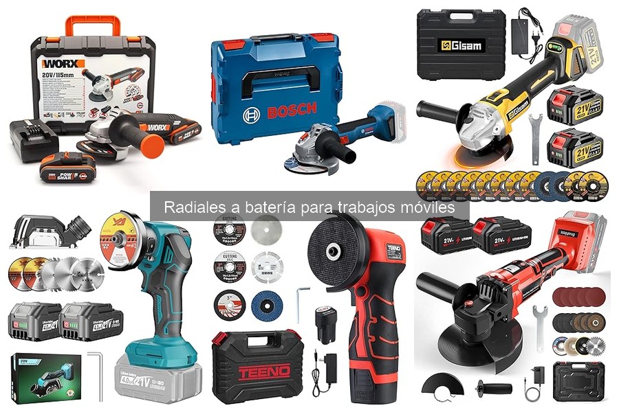 Cómo utilizar una radial a batería de forma segura