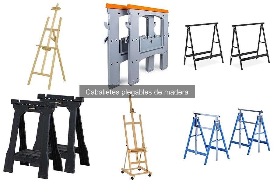 Comparativa: Caballetes de Madera vs. Metal para Bricolaje