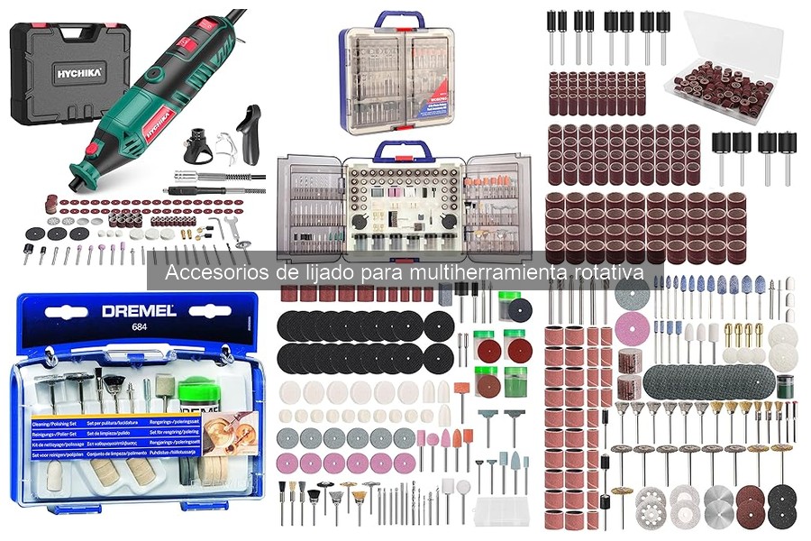 Comparativa de Accesorios de Lijado para Multiherramienta