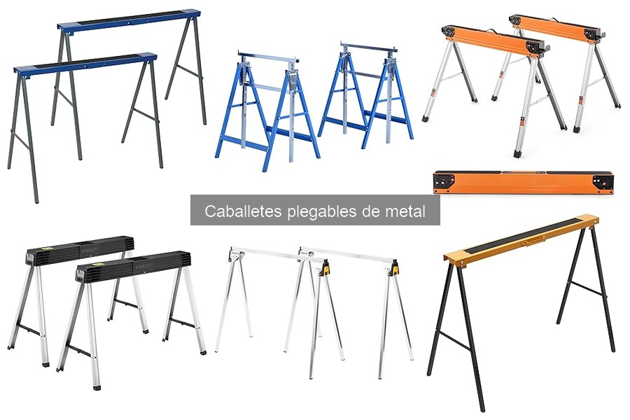 Comparativa de Caballetes Plegables de Metal: Mejores Marcas