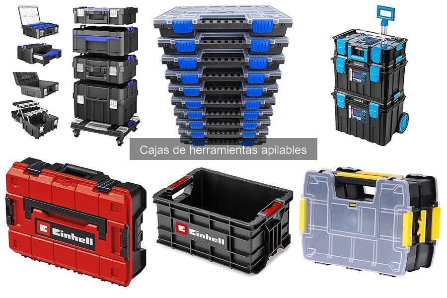 Comparativa de Cajas de Herramientas Apilables: Mejores Marcas