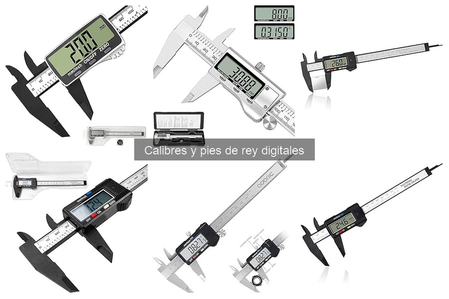 Comparativa de calibres digitales: Mitutoyo, HARDELL y ADORIC