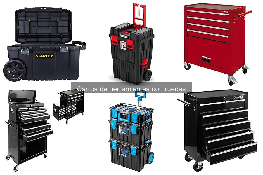 Comparativa de Carros de Herramientas con Ruedas: Mejores Marcas