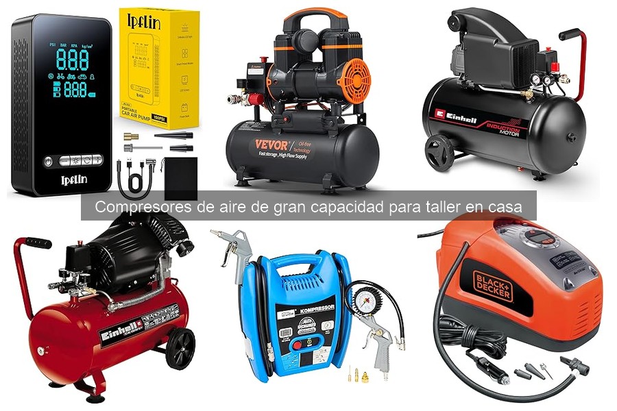 Comparativa de compresores de aire: domésticos vs. profesionales