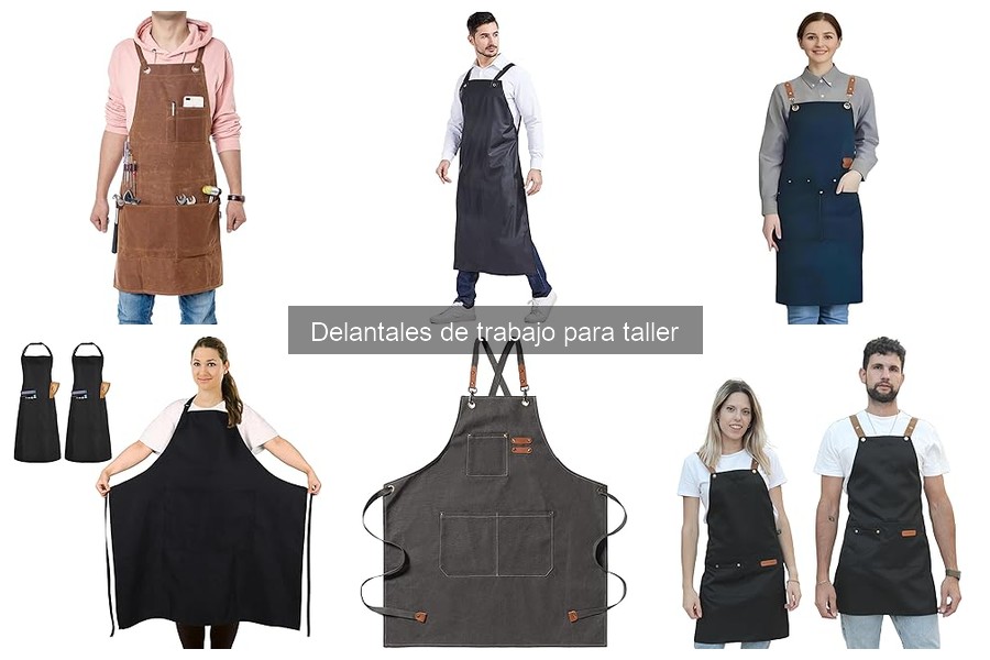 Comparativa de delantales de trabajo: mejores marcas y precios